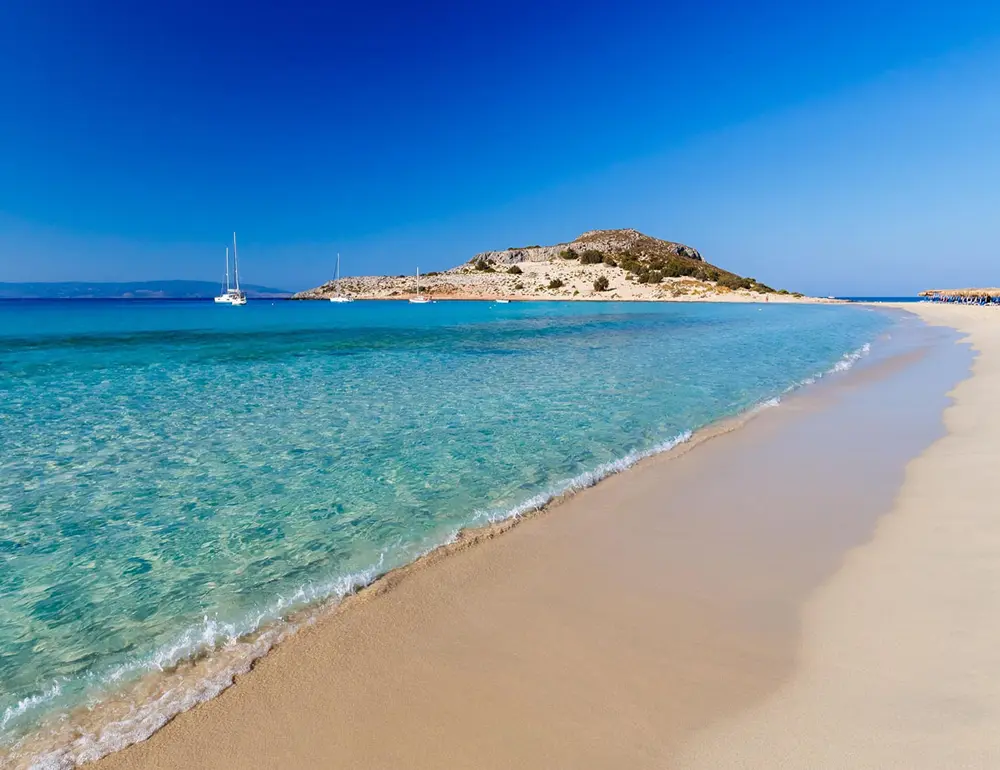 Ιδιωτική μεταφορά με ταξί ή Mini Van 6-8 άτομα προς τον Σίμο, Ελαφόνησο με την Transfer4all από Αθήνα και Πελοπόννησο